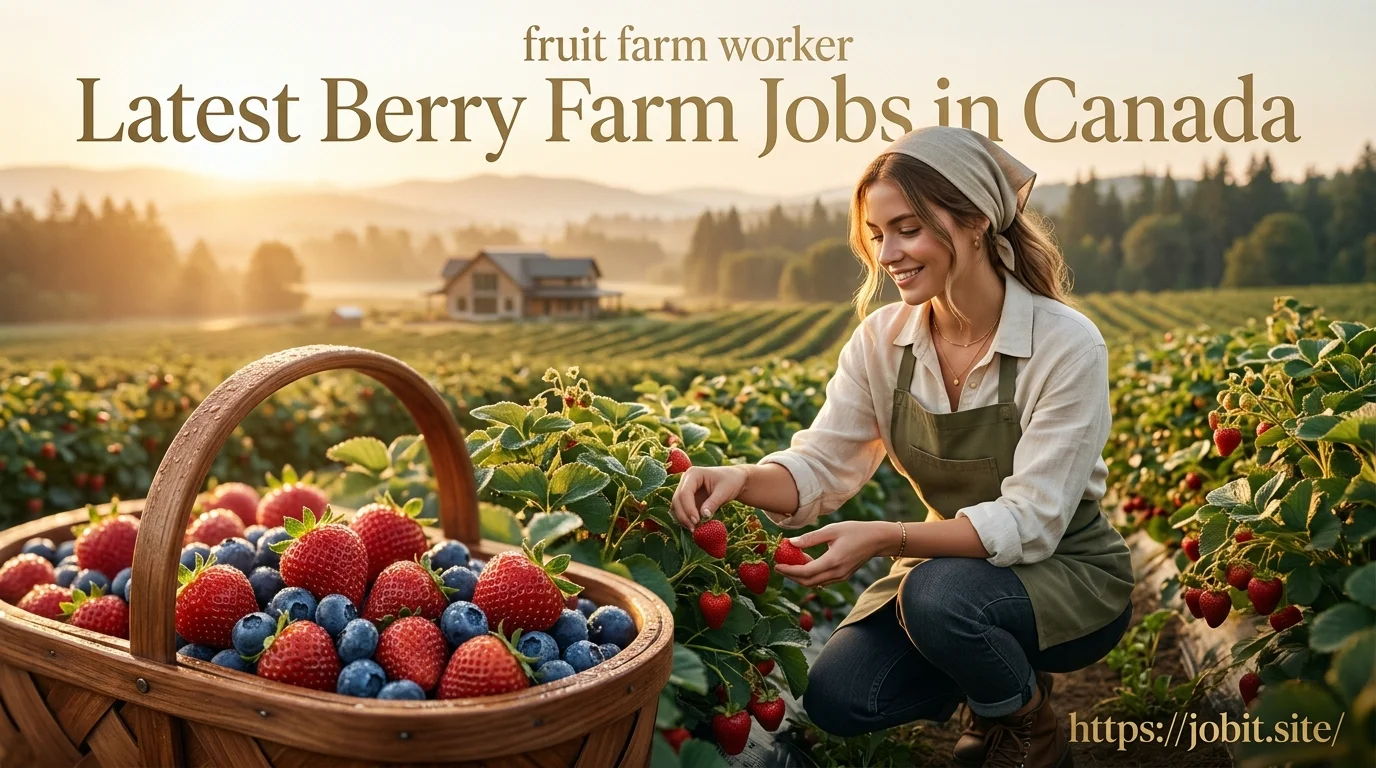 Fruit farm worker Latest Berry Farm Jobs in Canada