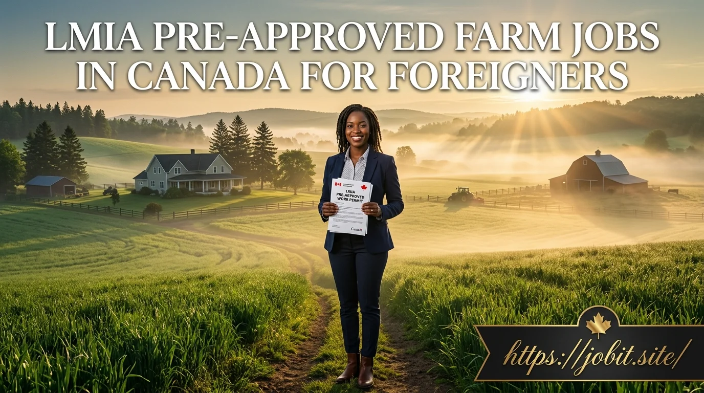 LMIA Pre-Approved Farm Jobs in Canada for Foreigners